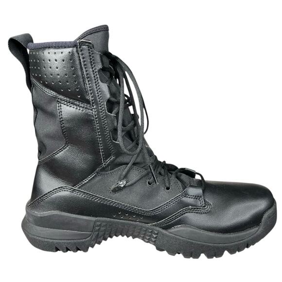 Nike Men’s SFB 2 Field 8” Black Leather Tactical Combat Boots Size US US 9 - Picture 4 of 10